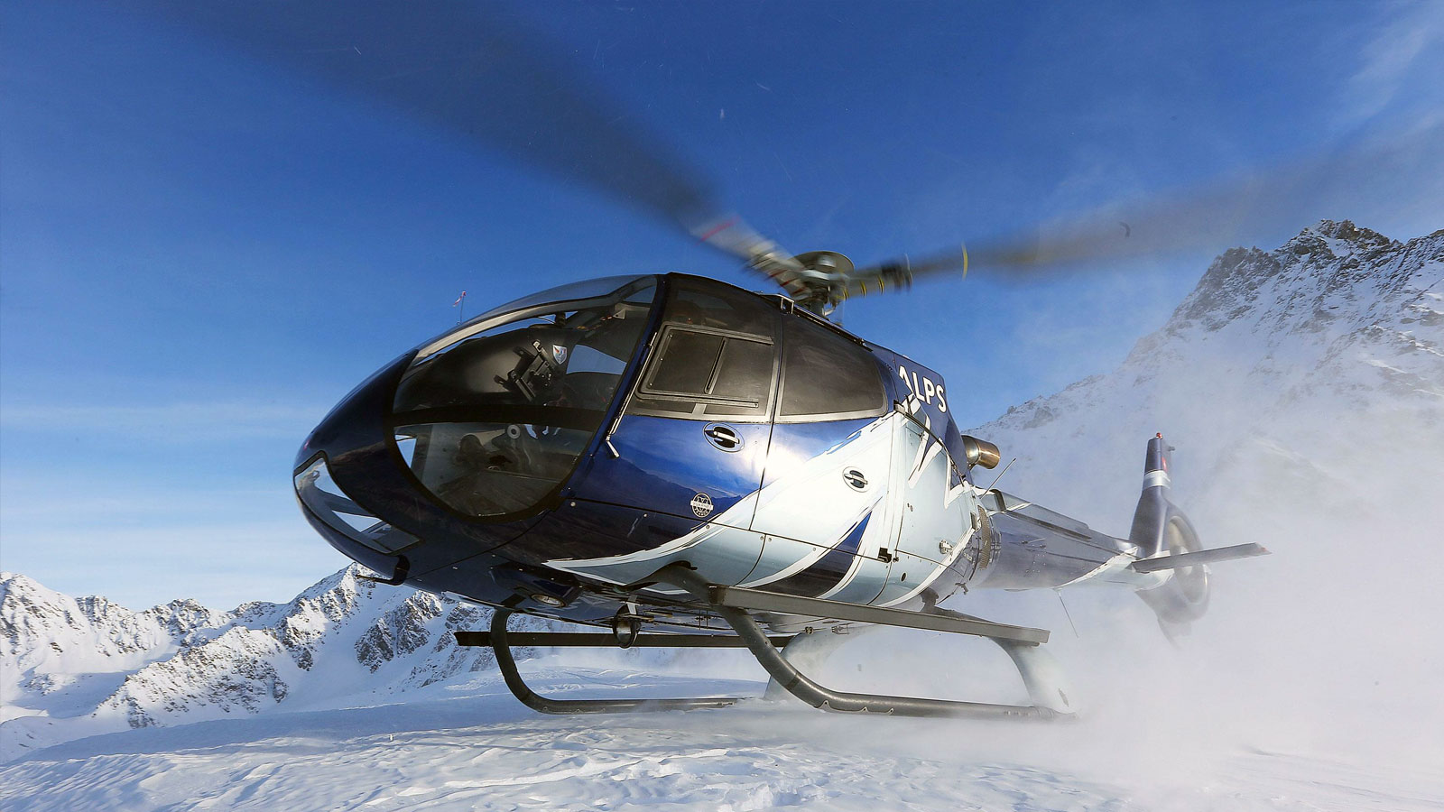Helicopter Flight from Milan to Zermatt
