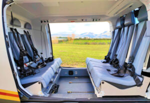 Volo in elicottero da Milano a Cortina