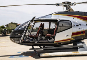 Helicopter Flight from Rome to Ponza