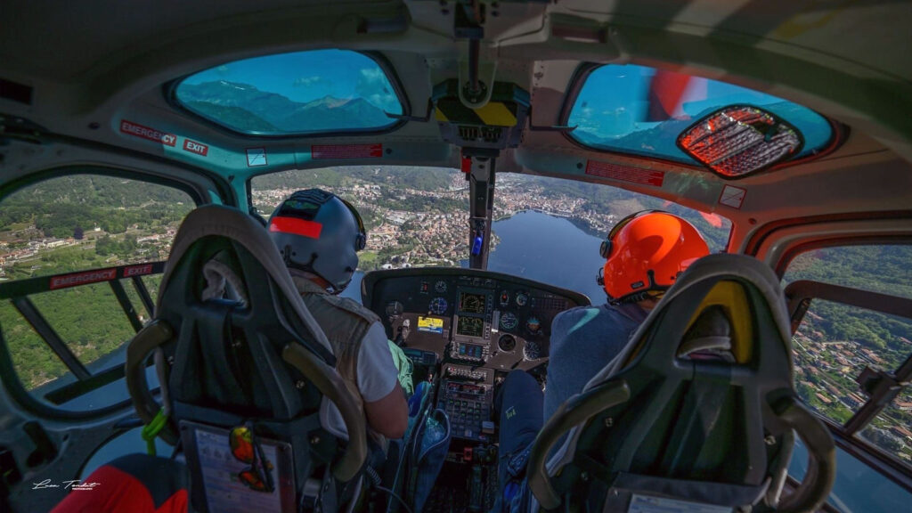 Volo in Elicottero da Milano al Lago di Como | Trasferimento privato in 20 minuti