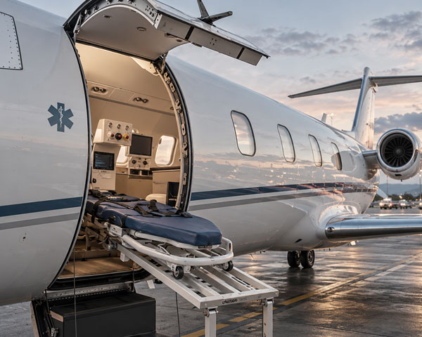 Aeromobile per il trasporto sanitario
